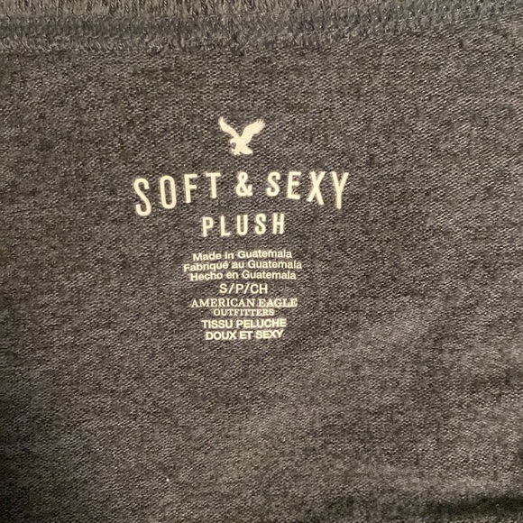 American Eagle green/blue cardigan - Picture 3 of 3